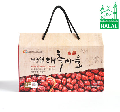 Dodum Premium Korean Jujube Juice (Red Dates Juice) Set 100ml x 30 Packs - Euryka Naturopathics