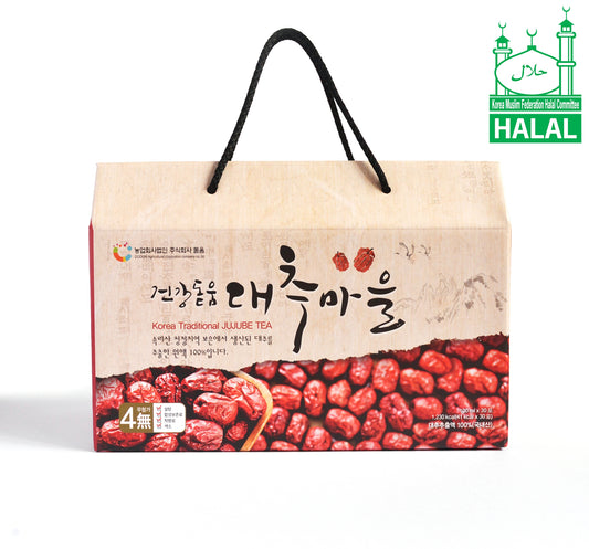 Dodum Premium Korean Jujube Juice (Red Dates Juice) Set 100ml x 30 Packs - Euryka Naturopathics